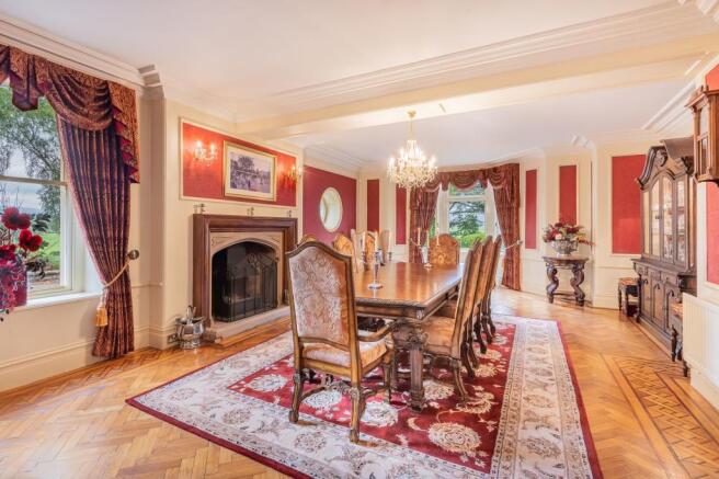 Dining room, The Burrells