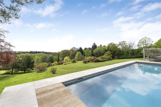 Pool and Formal Lawn