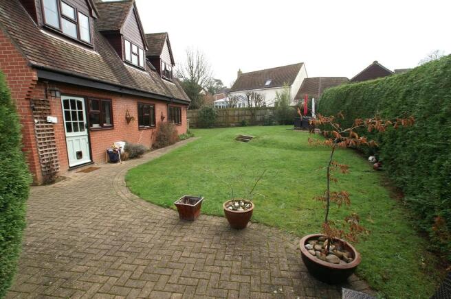 Rear Terrace & Lawn