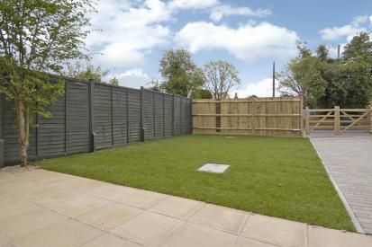 Rear garden