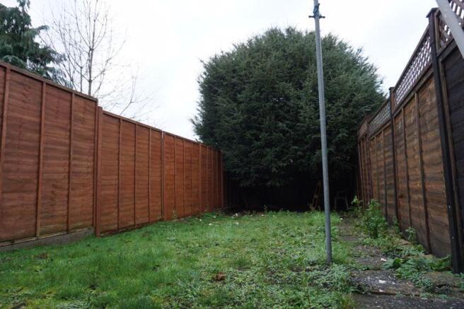 Rear garden