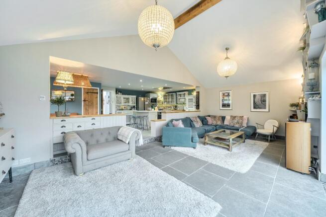 Reception Room leading to Kitchen