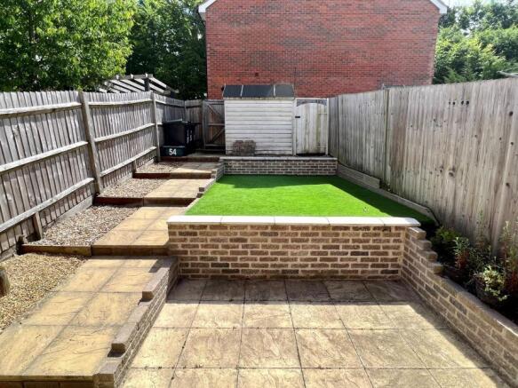 Rear garden