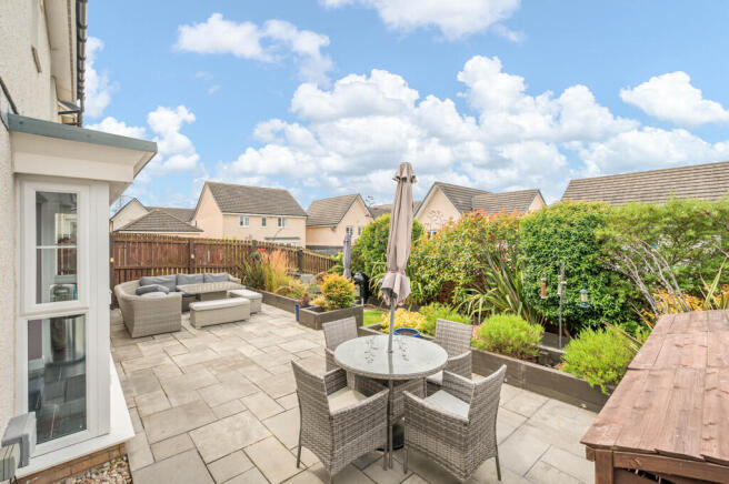 Back Garden of 24 Lime Kilns View