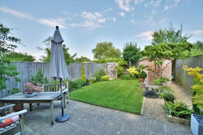 Rear garden