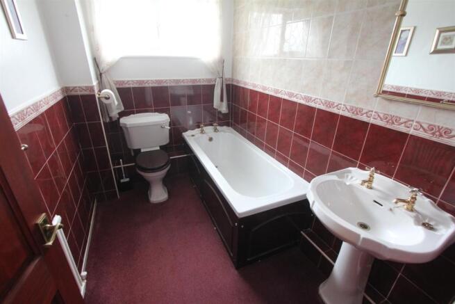 Bathroom to front