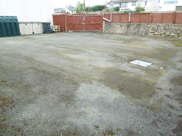 Large parking area