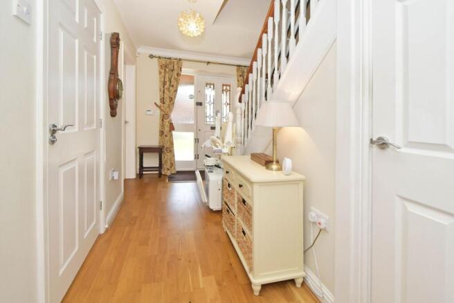 Hallway and guest cloak room
