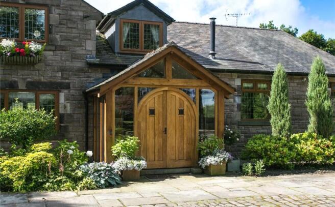 Oak Framed Entrance
