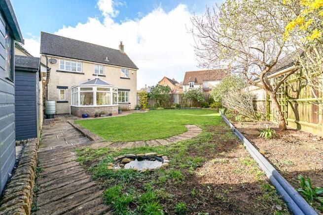 Rear garden