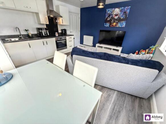 Open Plan Kitchen Living Area
