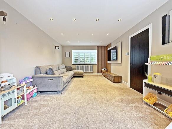 Open Plan Family Room/Dining area.