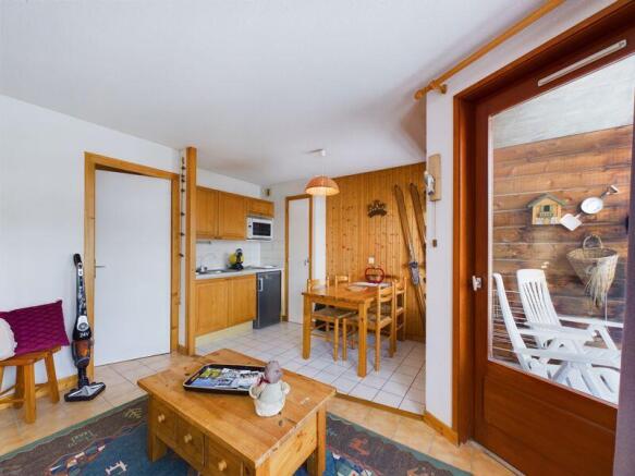 Dining and kitchen