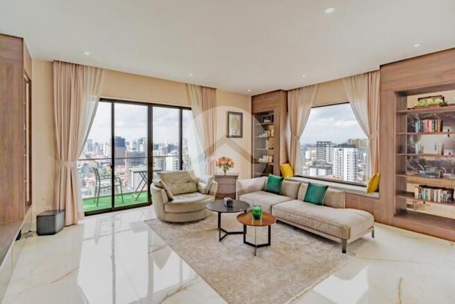 23th Floor 2 Bedroom Condo For Sale - Embassy Central, BKK1, Phnom Penh