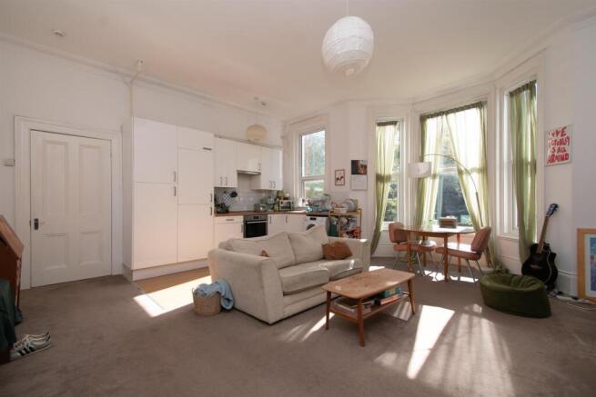Open plan living space