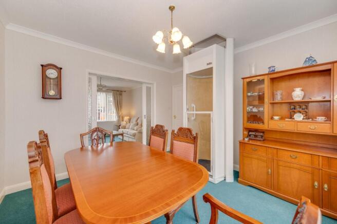 KITCHEN, DINER AND LIVING ROOM
