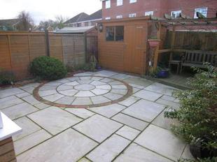 REAR GARDEN: