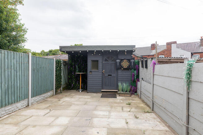 Rear garden