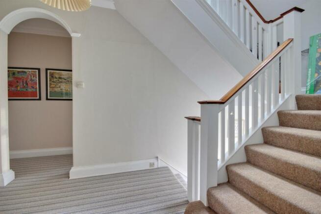 Stairs to second floor
