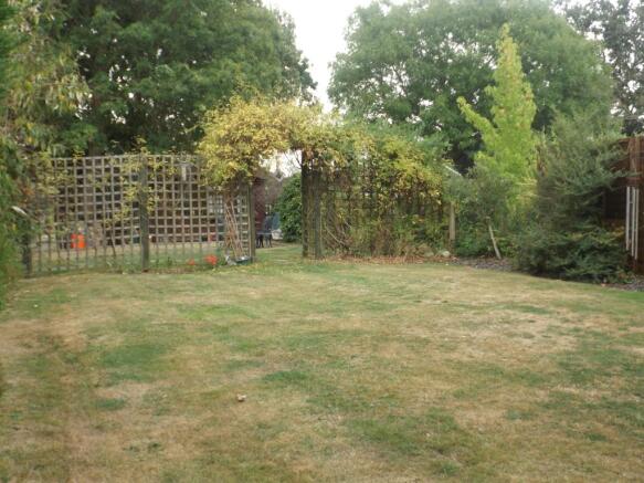 Rear garden