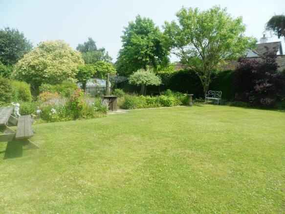 Rear garden