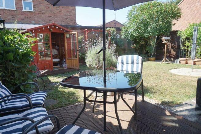 Rear garden