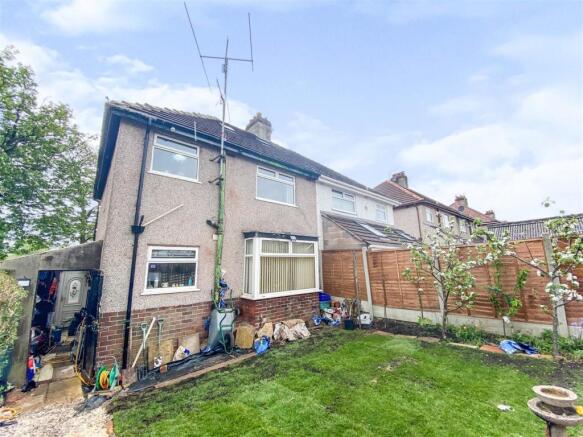 Rear of Property