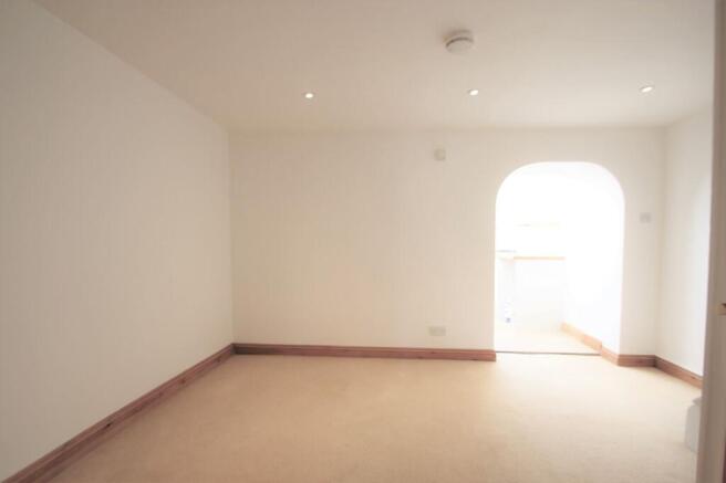 Open plan dining /kitchen