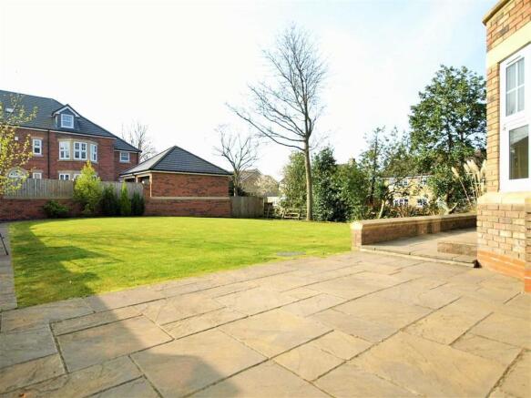 Rear garden