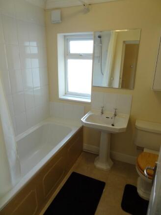Shower over bath
