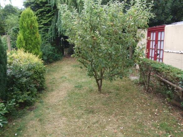 Rear garden