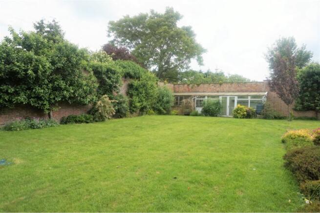 Rear garden