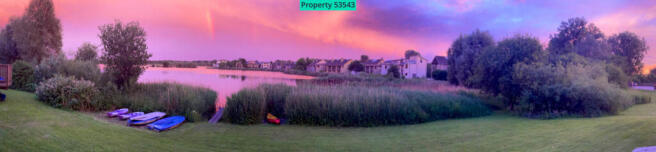 Big Lake View - Sunset