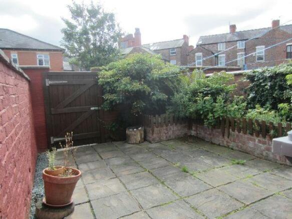 Rear Courtyard