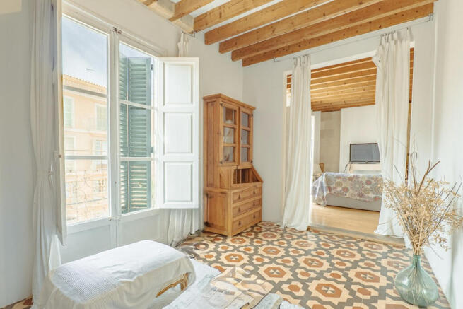 One of 3 bedrooms