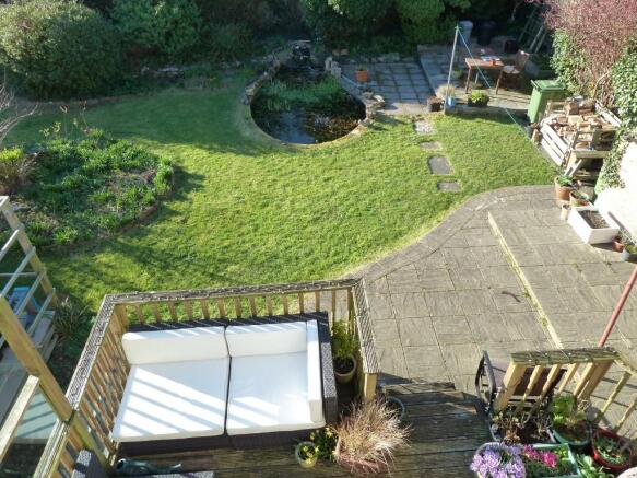 Garden seen from f.f