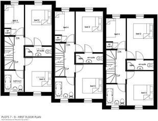 FIRST FLOOR PLOT 7 £295,000 | PLOT 8 £290,000