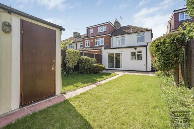 Rear garden