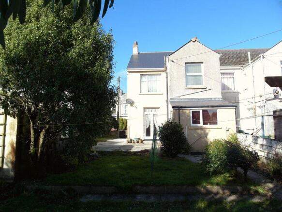 Rear of Property