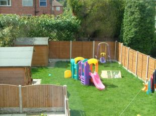 Rear garden