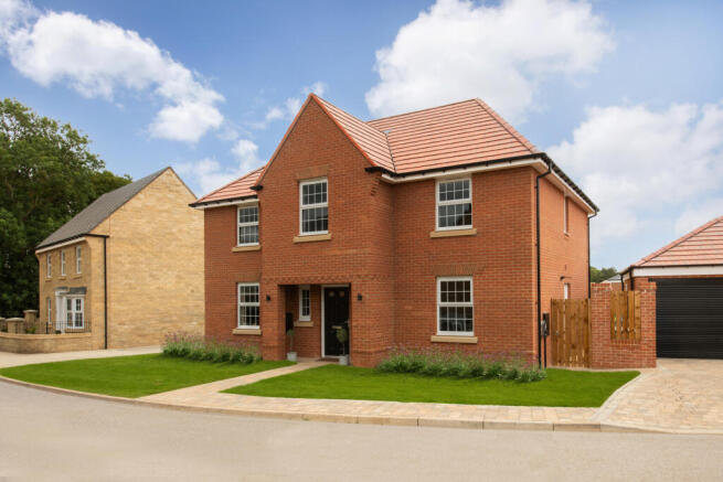 Outside view of 4 bedroom detached Winstone home