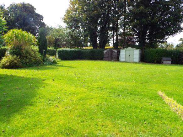 Rear garden