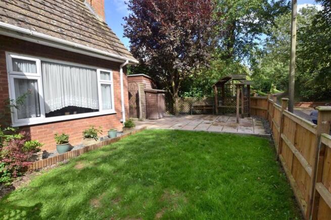 Rear Garden with Rural Views