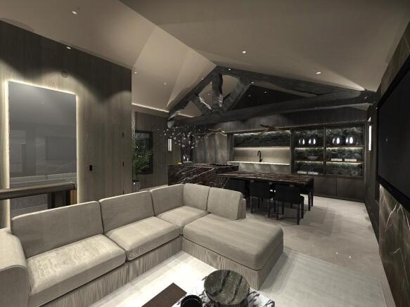 CGI Lounge / Kitchen