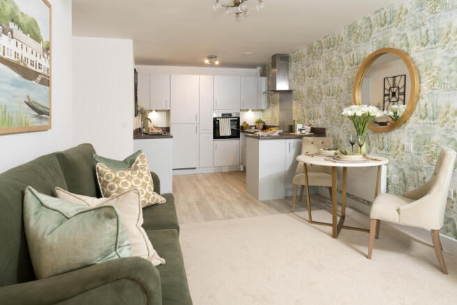 Show home kitchen