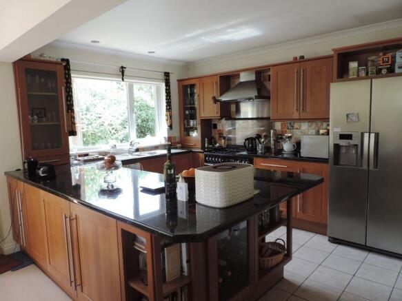 Open plan kitchen