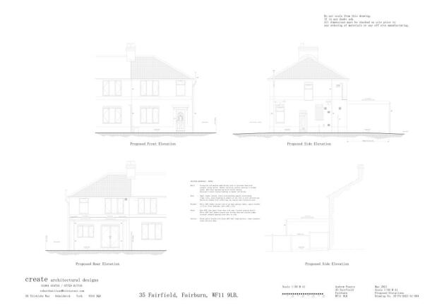 Proposed Elevations