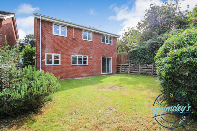 Rear eleavtion and gardens