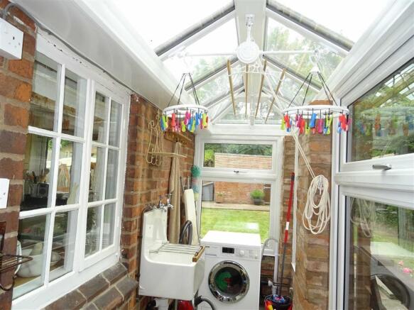 Conservatory/utility  (rear)