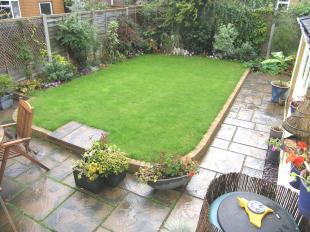 Rear garden
